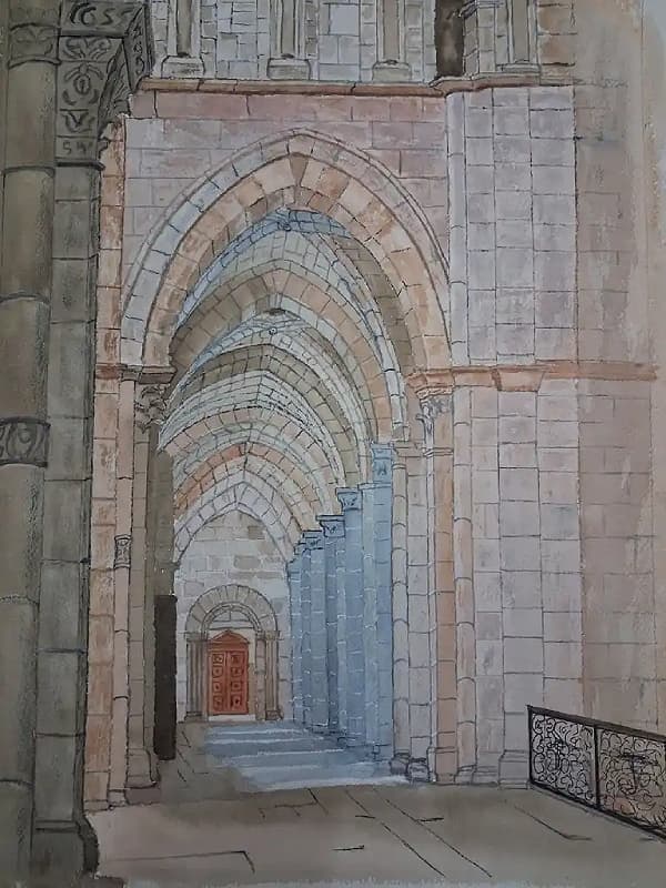 Expositions de peintures de la "Via Francigena"