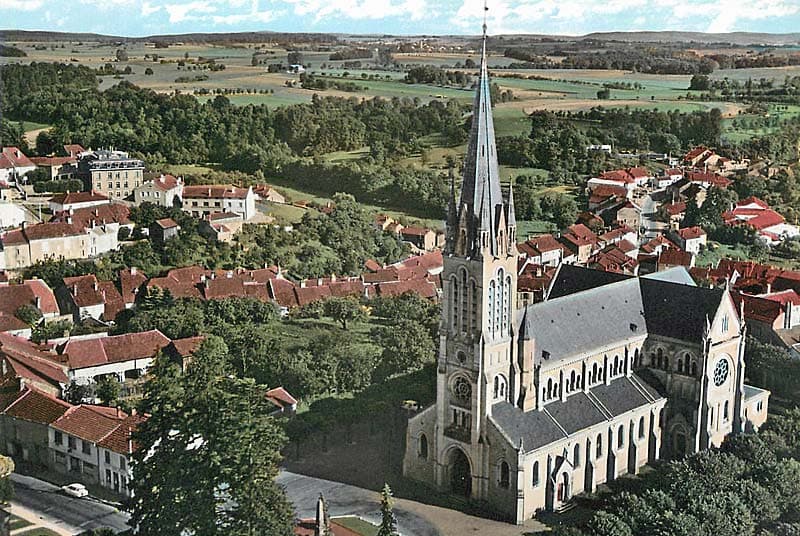 Carte postale de léglise de Fayl-Billot