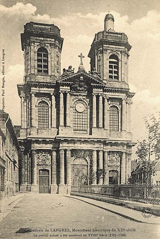 Carte postale de la Cathédrale de Langres