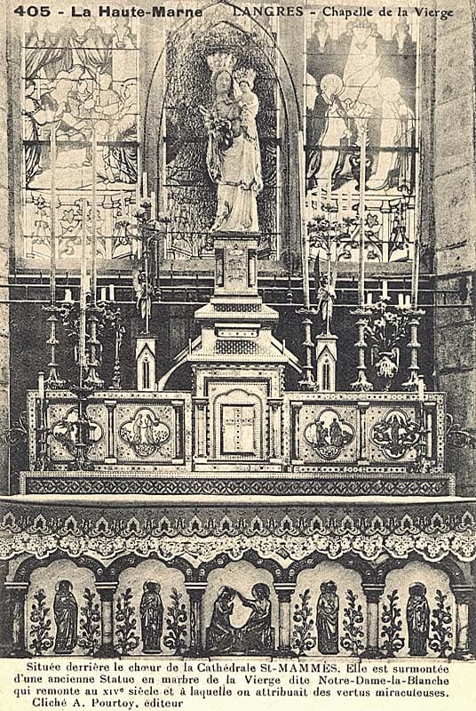 Carte postale de la Cathédrale de Langres