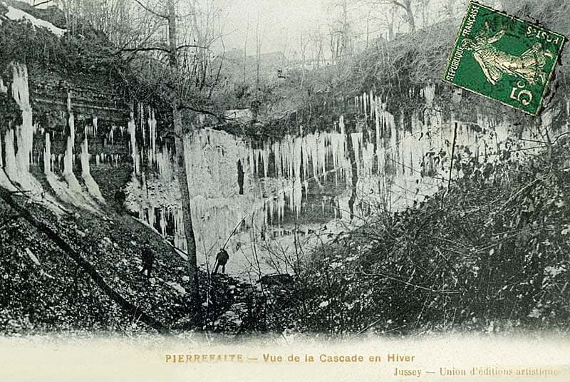 Cascade du Grand Trou à Pierrefaites