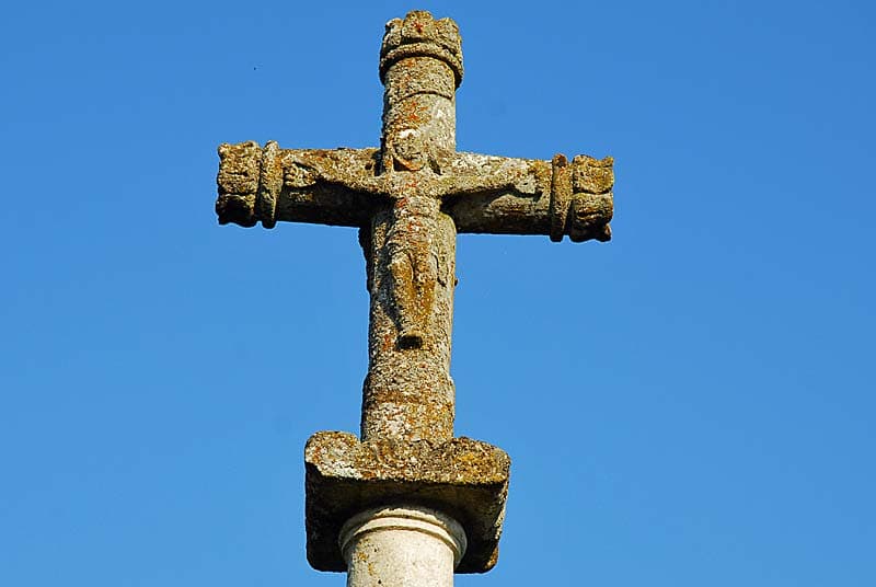 Croix route de Lecourt à Choiseul