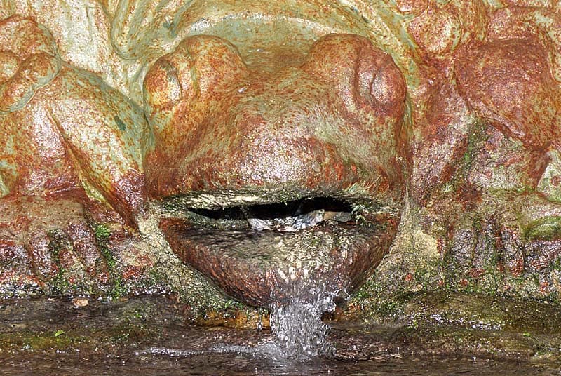 Fontaine de la grenouille à Langres