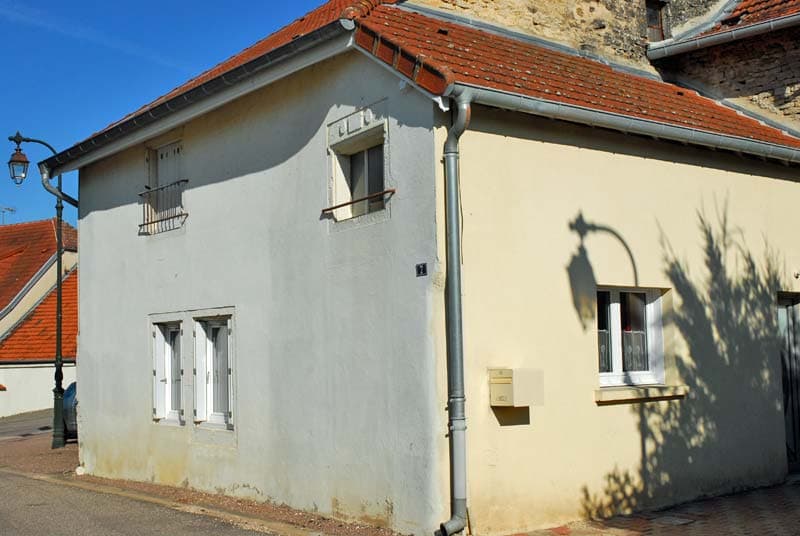 Maison à pignon à Aubigny