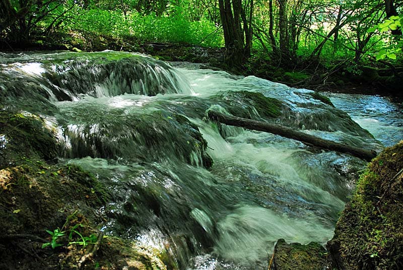 Rivière et vallée de la Mouche - Vieux-Moulins