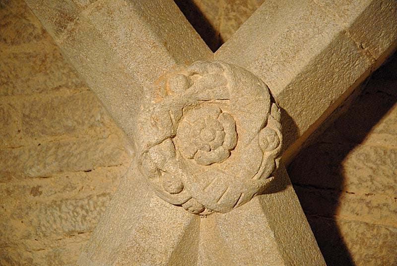 Tour d'Orval à Langres - clé de voute