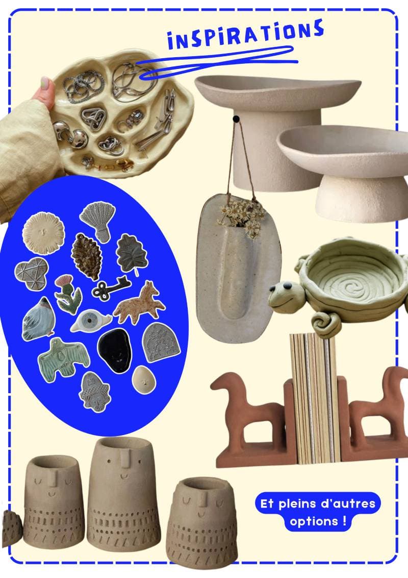 inspirations cours céramique
