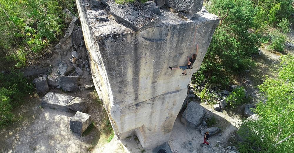 Randonnée et escalade aux Glachoirs à Saint-Vaast-lès-Mello