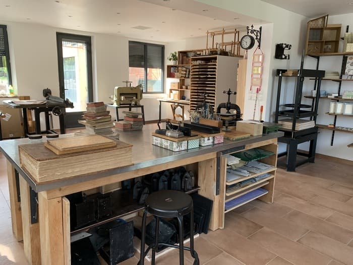 Atelier de reliure