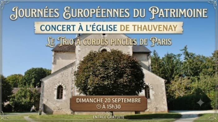 Concert à l'église de Thauvenay