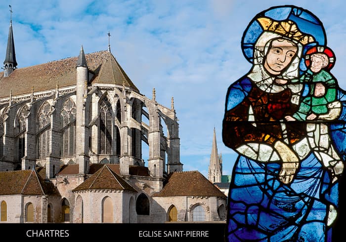Visite commentée de l'église Saint-Pierre de Chartres