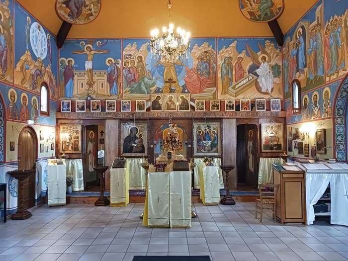 Visite de l'église orthodoxe de Belfort