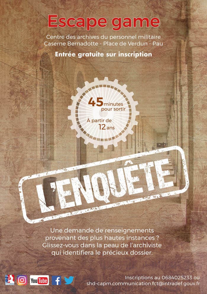 Escape game : « L'enquête »