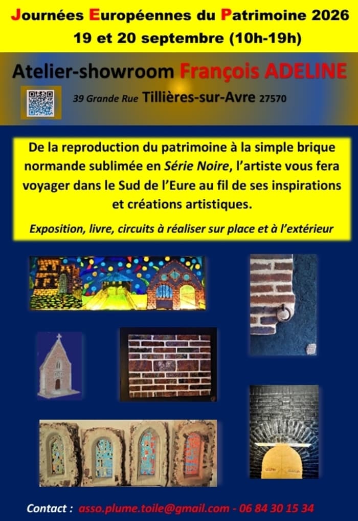 Exposition : François Adeline ranime le patrimoine du Sud de l’Eure