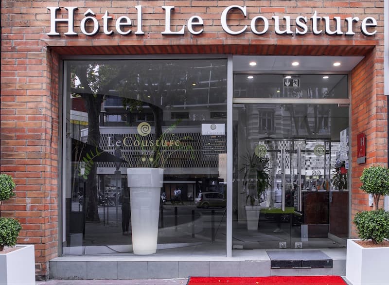 Hôtel Le Cousture Toulouse PHOTO FACADE REDIMENSIONNEE