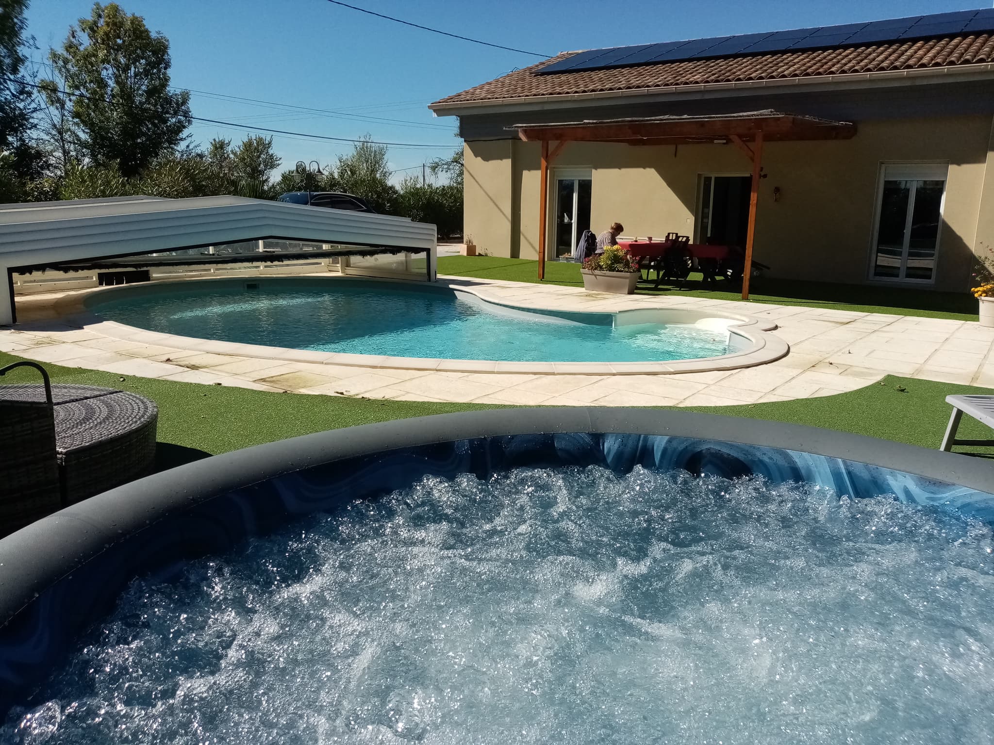 Laroclya, Jacuzzi/piscine, Quevillon, Lilhac