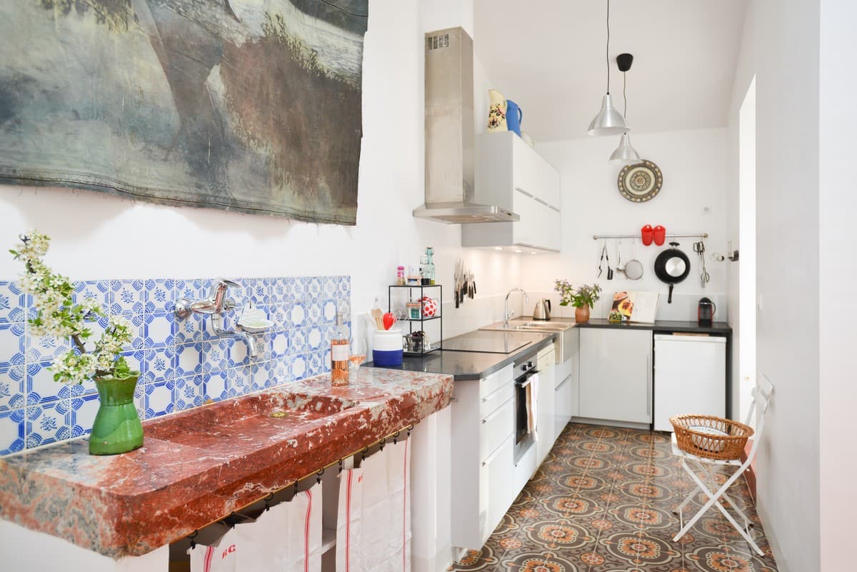 Amandier---keuken-met-evier