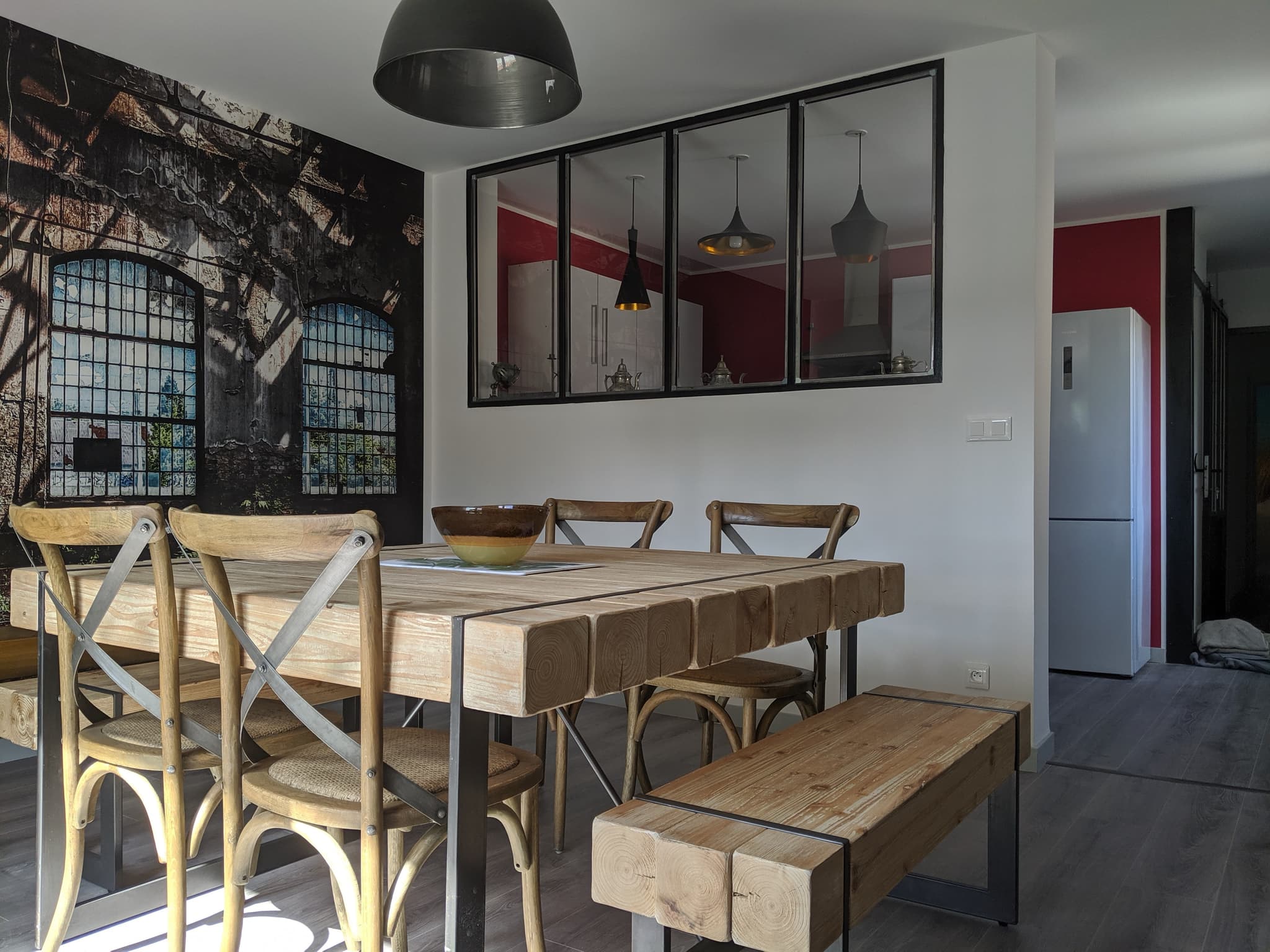 Maison Mirava-Détail Espace commun - Salle à Manger