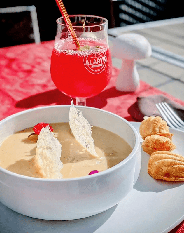 Velouté de potimarron lait d'amande