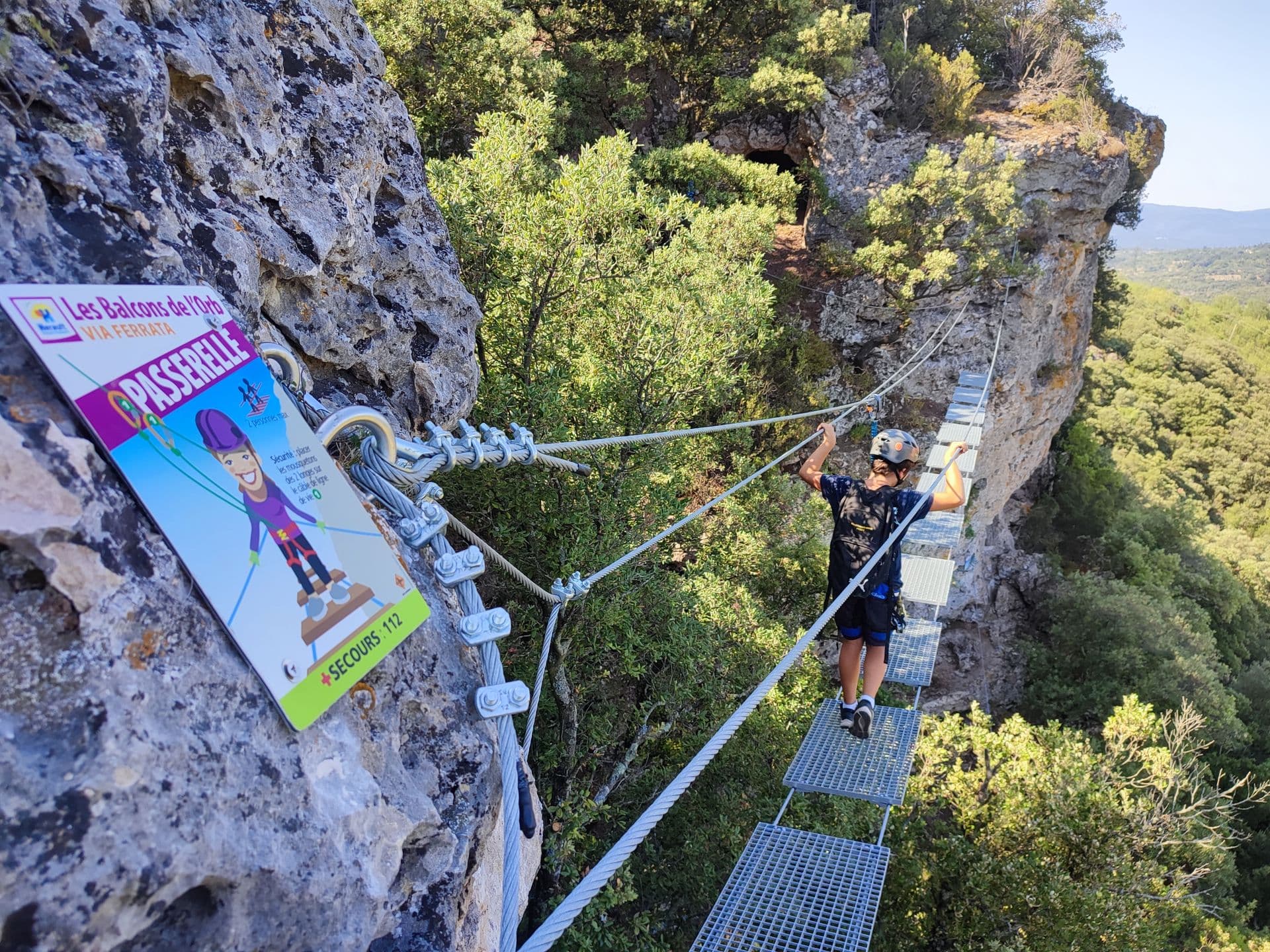 Via Ferrata des Balcons de l'Orb
