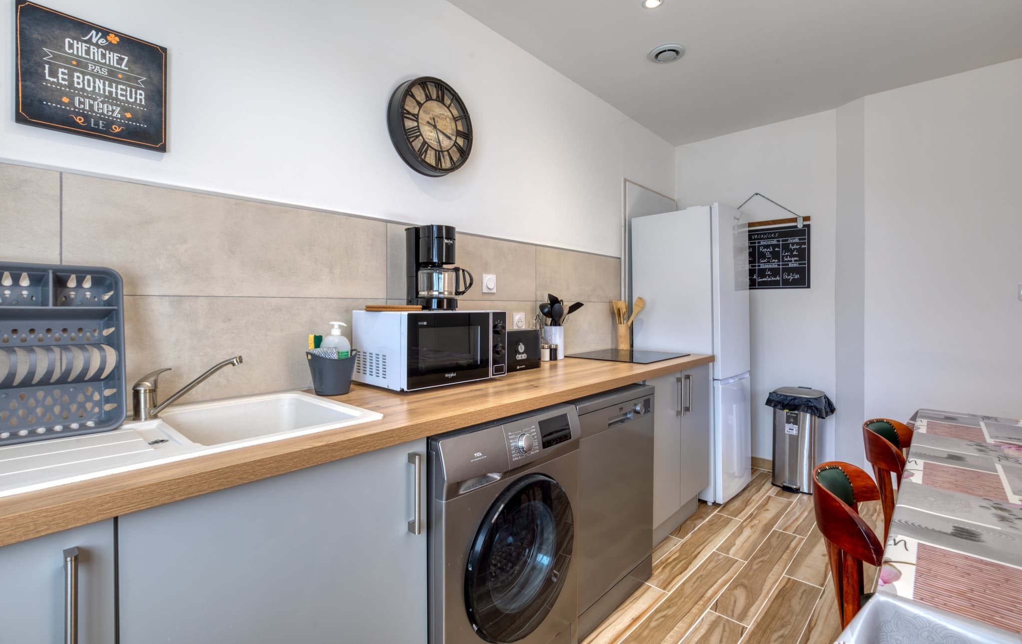espace cuisine appartement