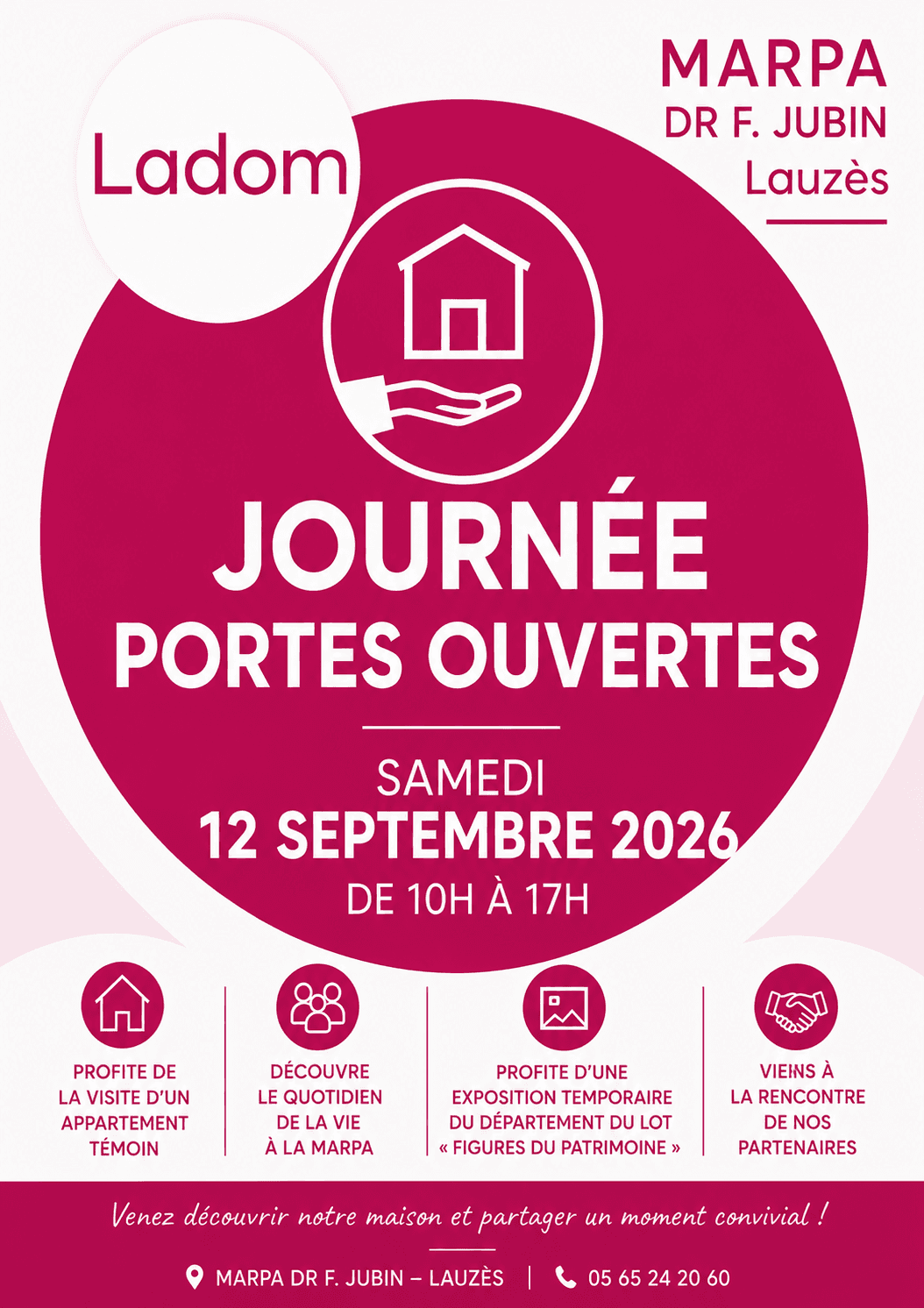 09 - 12 sept - Journée Portes Ouvertes MARPA de Lauzès