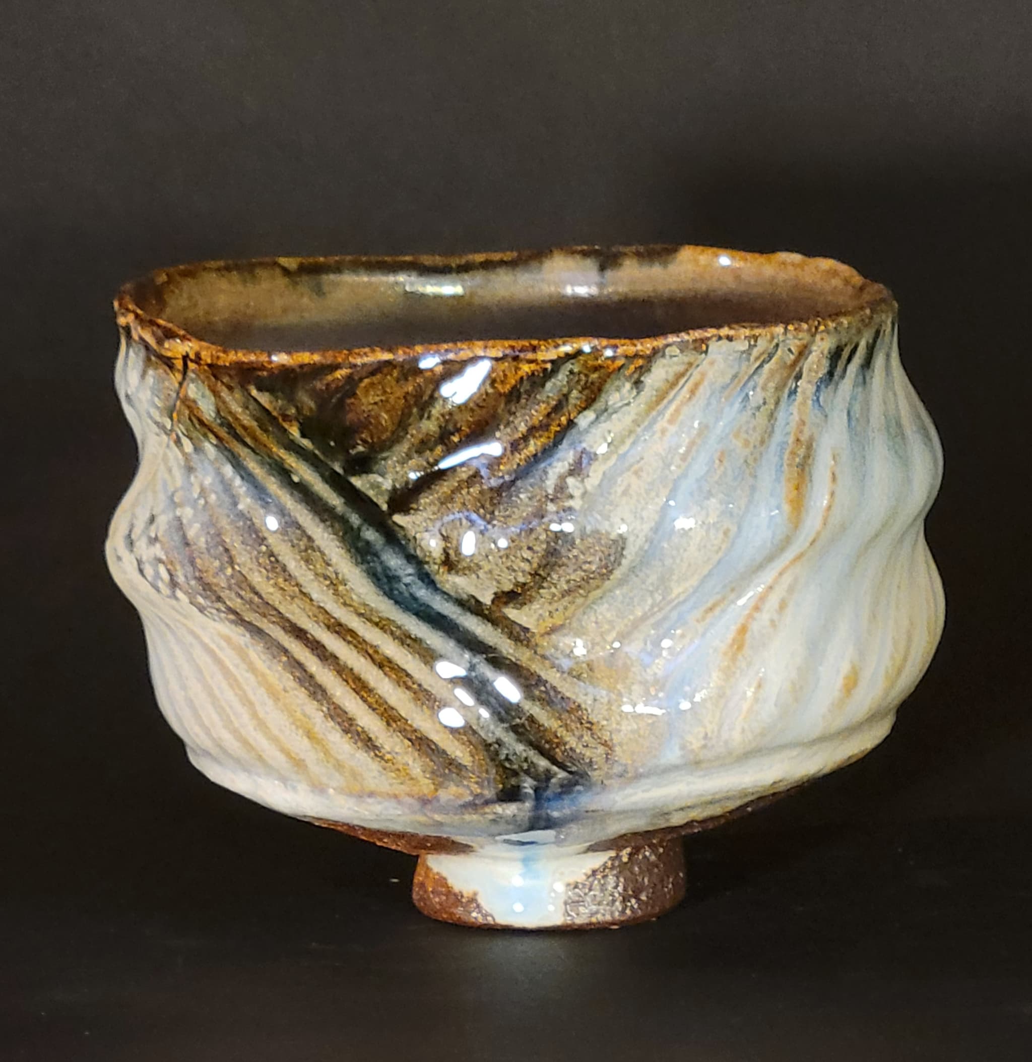 GRAND BOL GRÈS AU SEL CUISSON BOIS POTERIE DE MEYRAGUET
