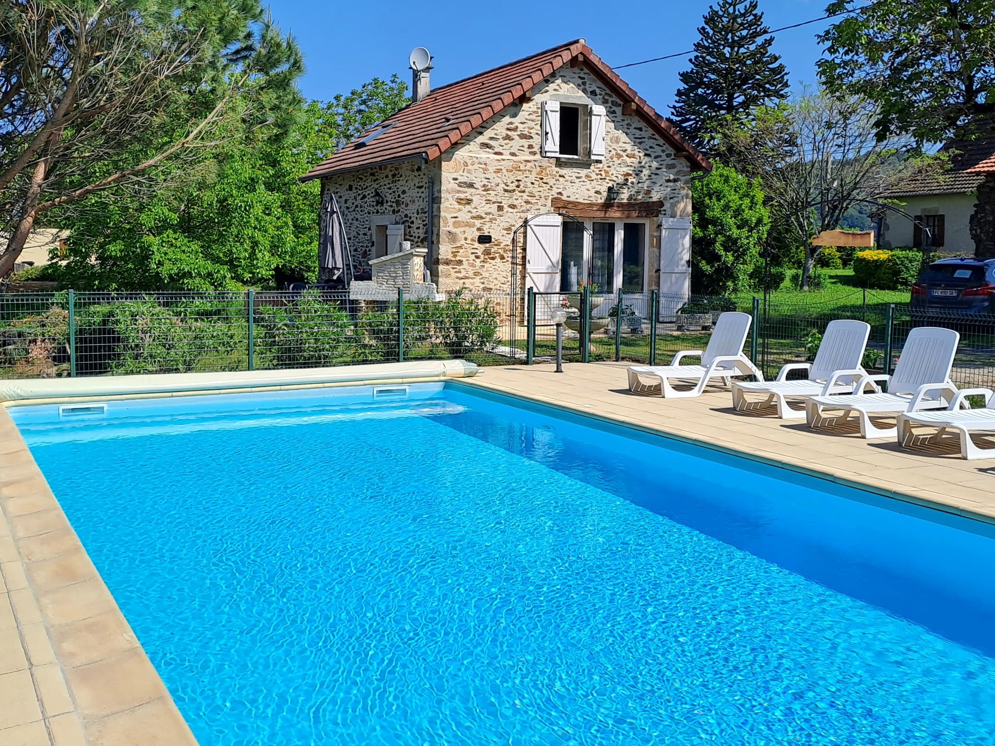 Maison Landes et piscine 11X5