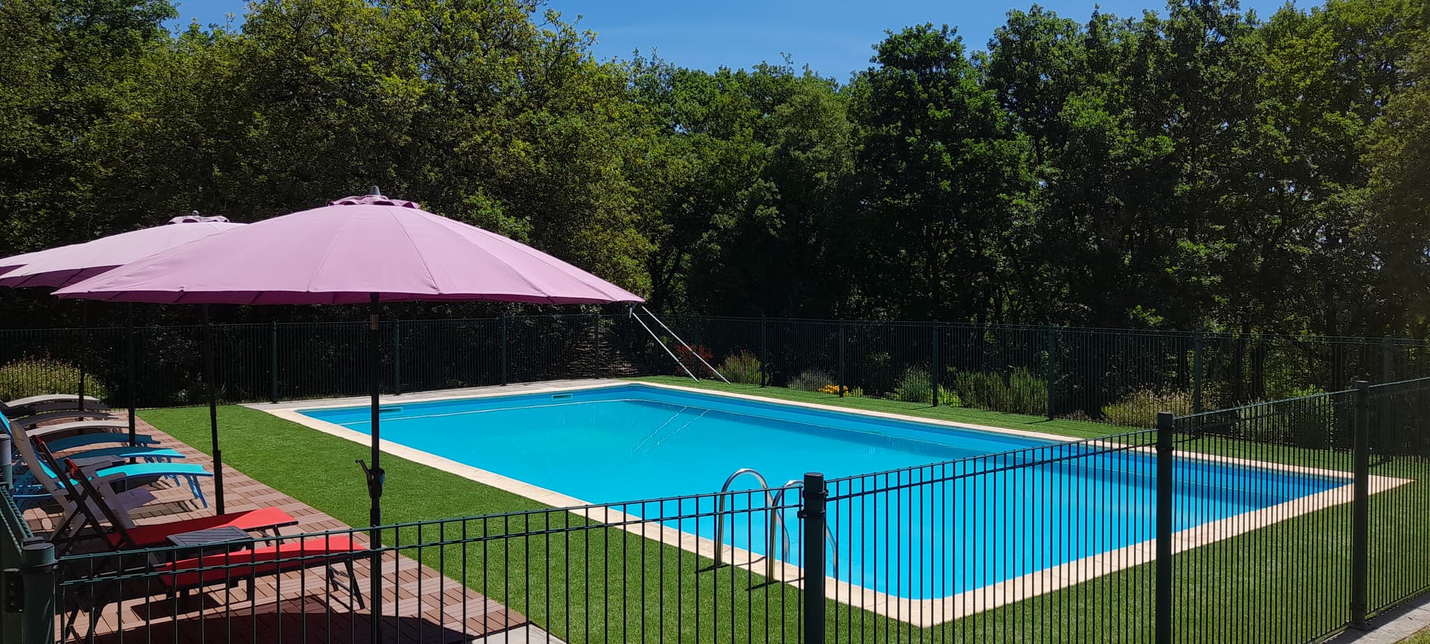 Piscine partagée