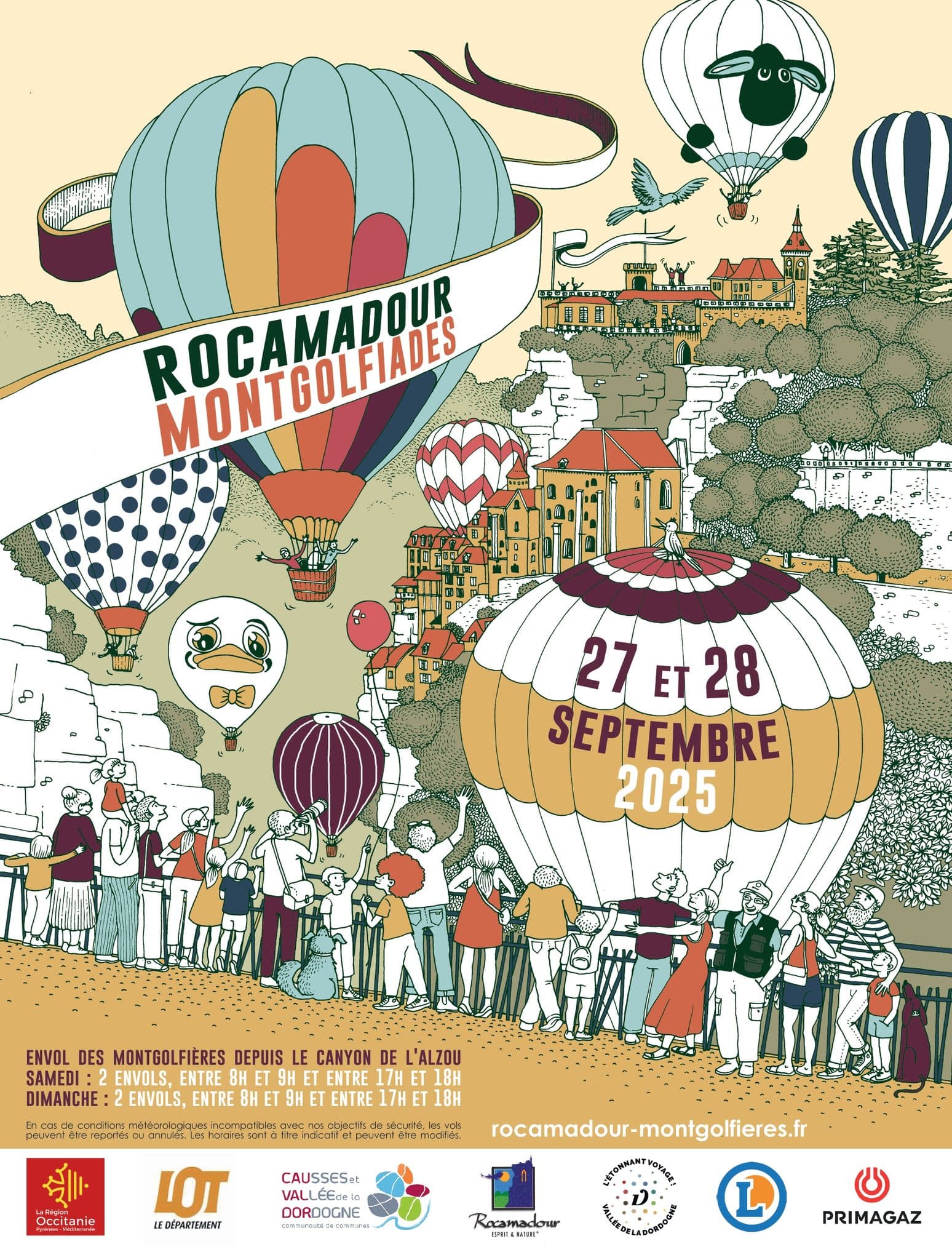 Edition 2025 - Montgolfiades de Rocamadour
