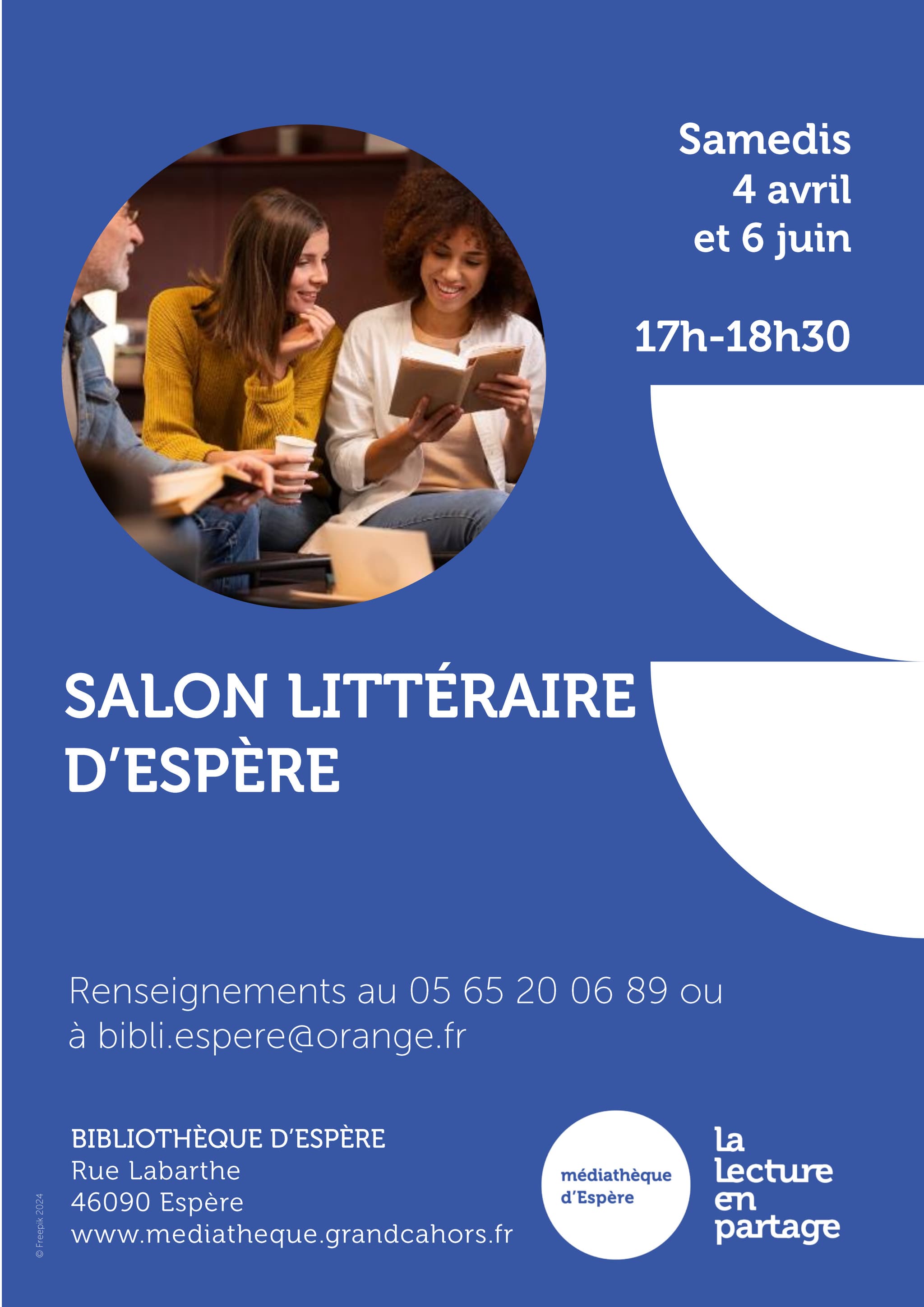 Affiche espere club -mars et mai 25