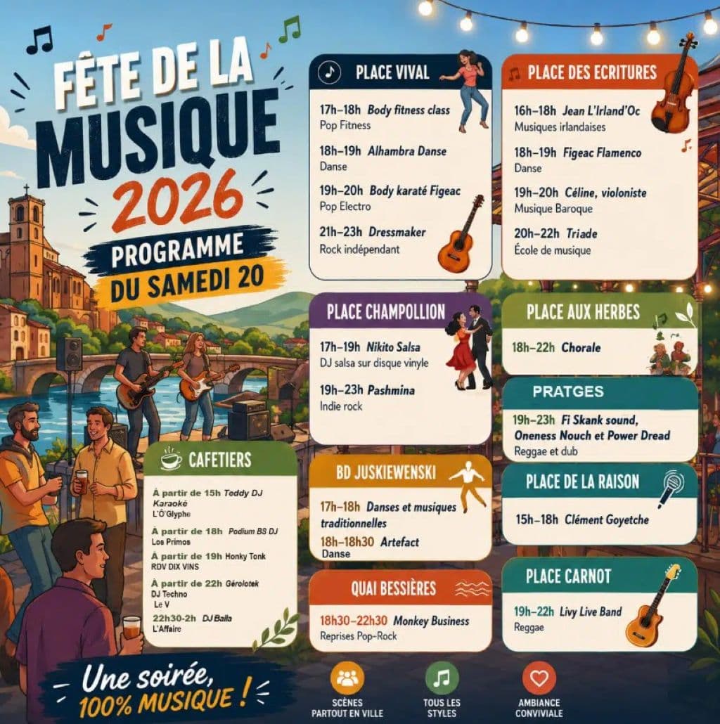 Fête de la musique à Figeac