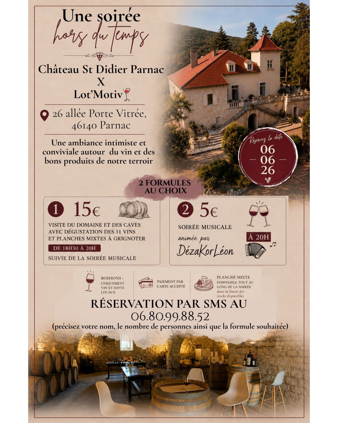 FMA Vignobles Saint Didier Parnac 6juin
