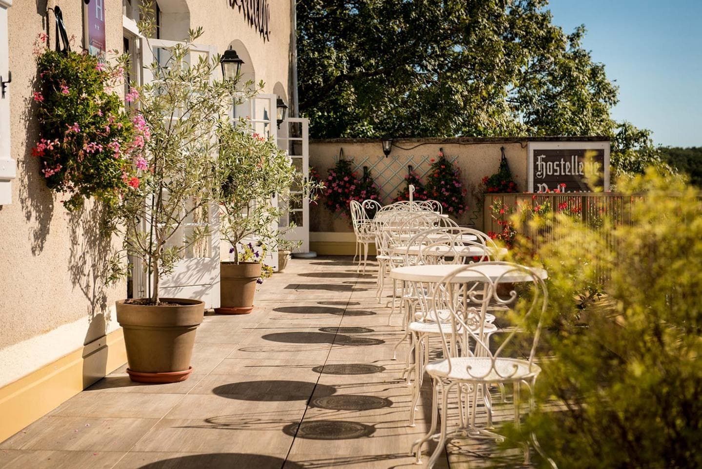 Hostellerie Bellevue_Rocamadour_terrasse