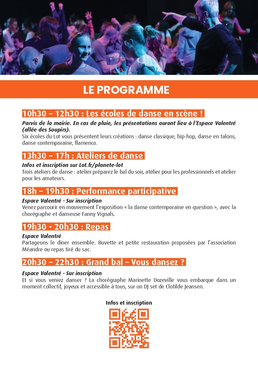 Venez danser ! Journée départementale pour la danse