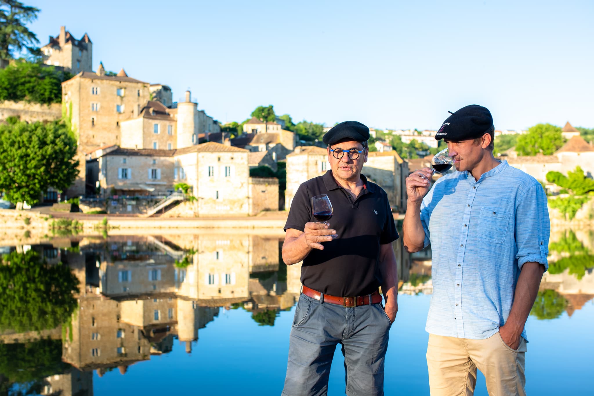 "le vin conserve, tout comme la pierre, les secrets du temps."
