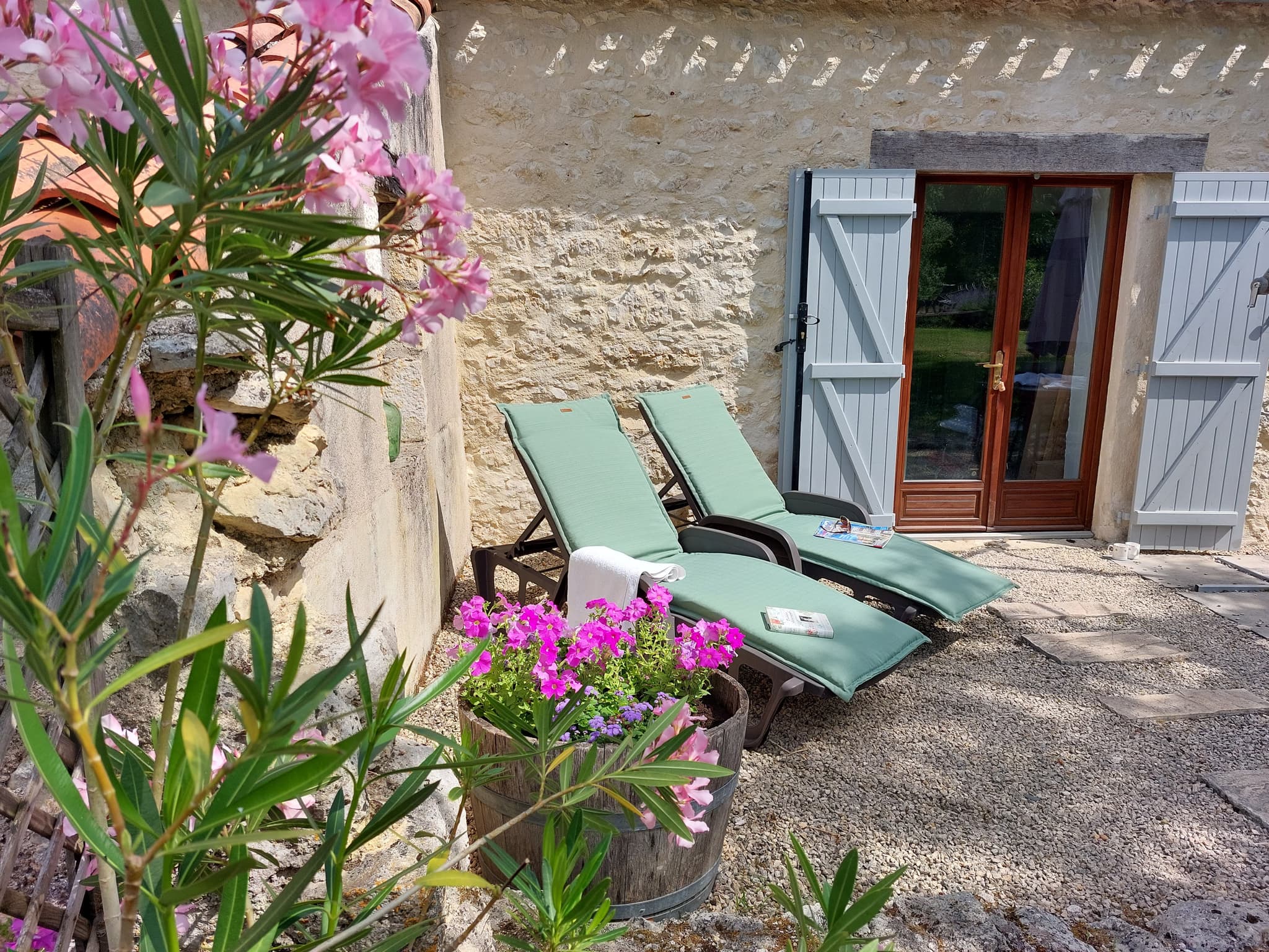 Chaises gîte Amelie