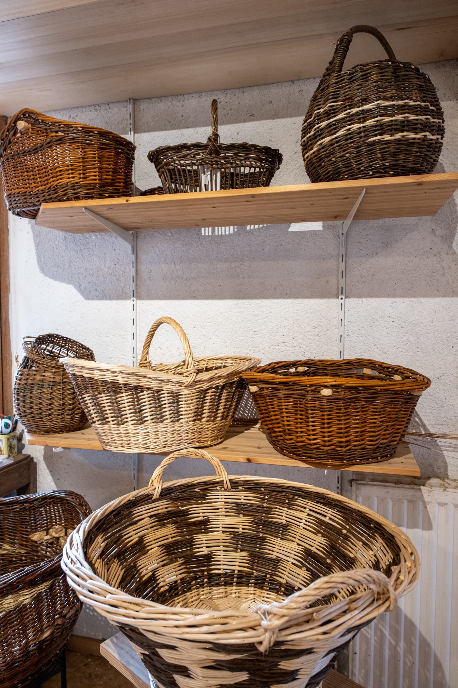 Exposition de vanneries