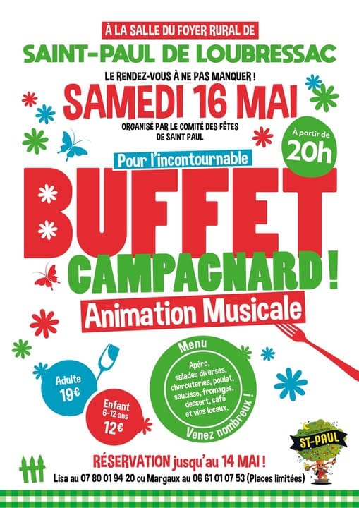 Buffet campagnard 2026