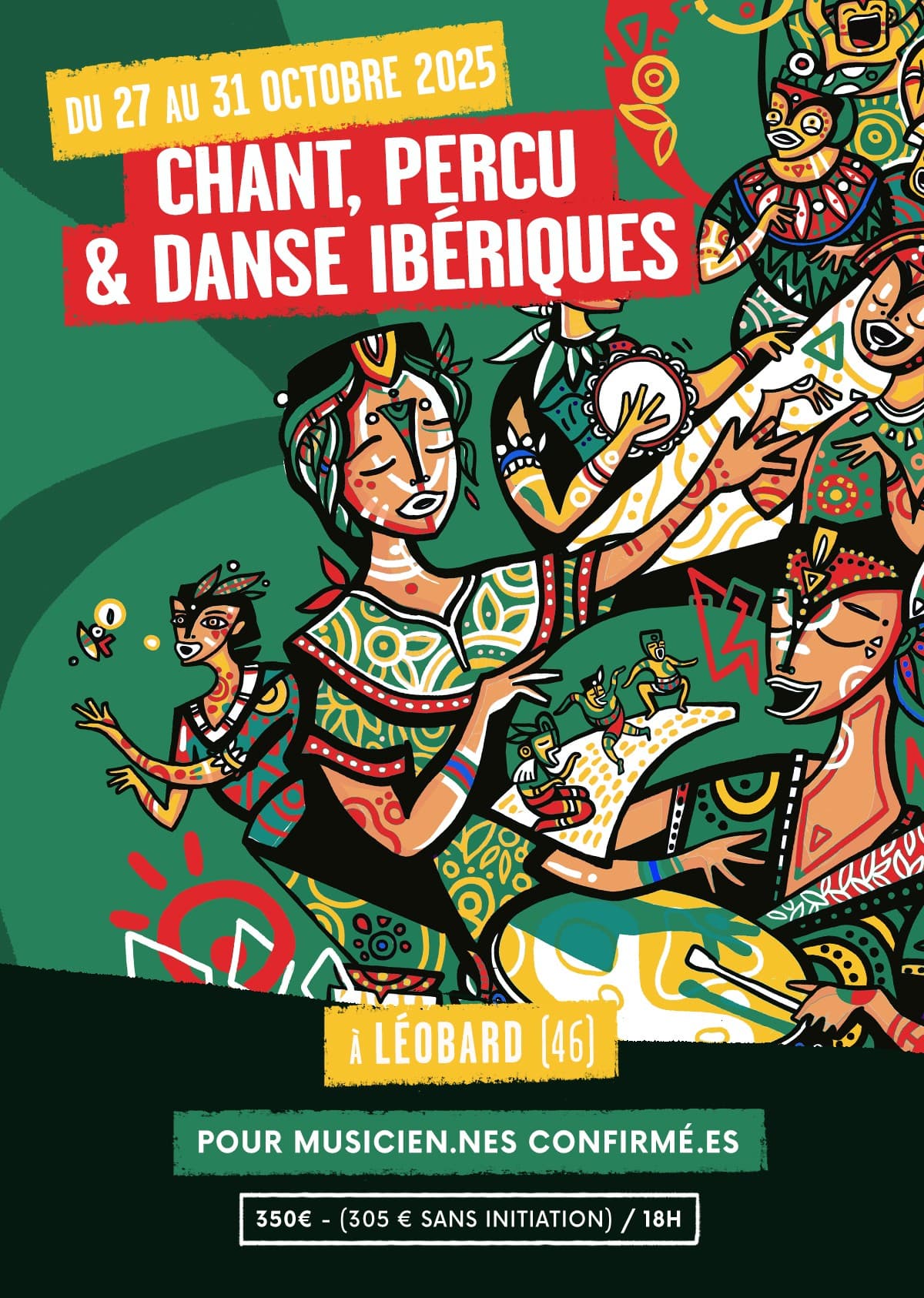 Stage chant, percu & danse oct 2025