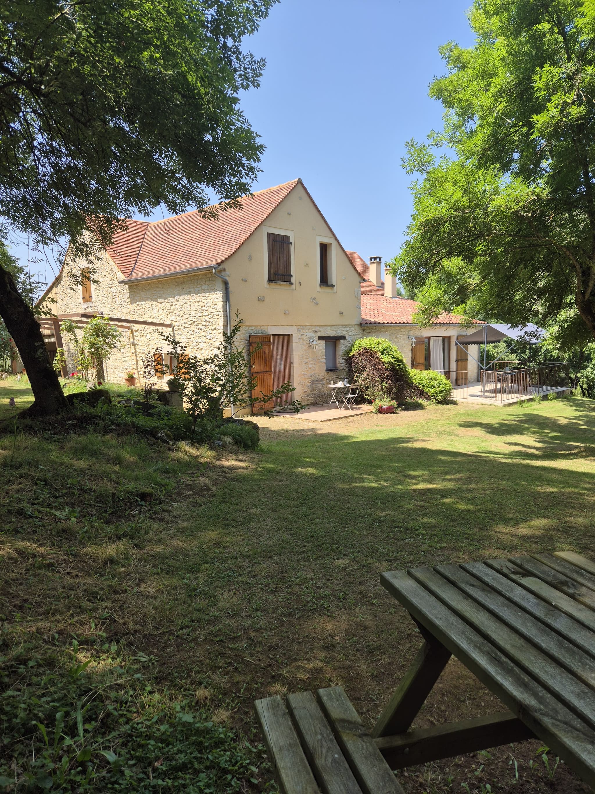Notre maison de vacances avec nos chambres d'hôtes