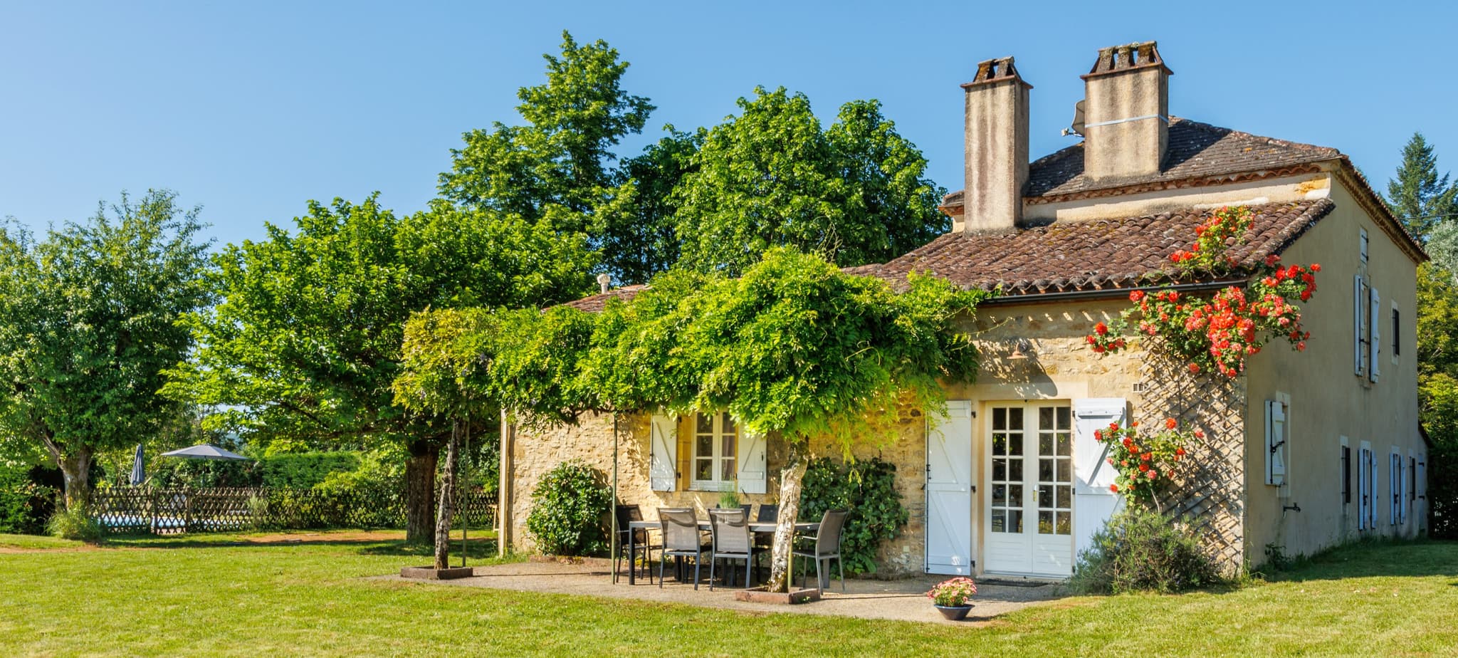 Terrasse et jardin