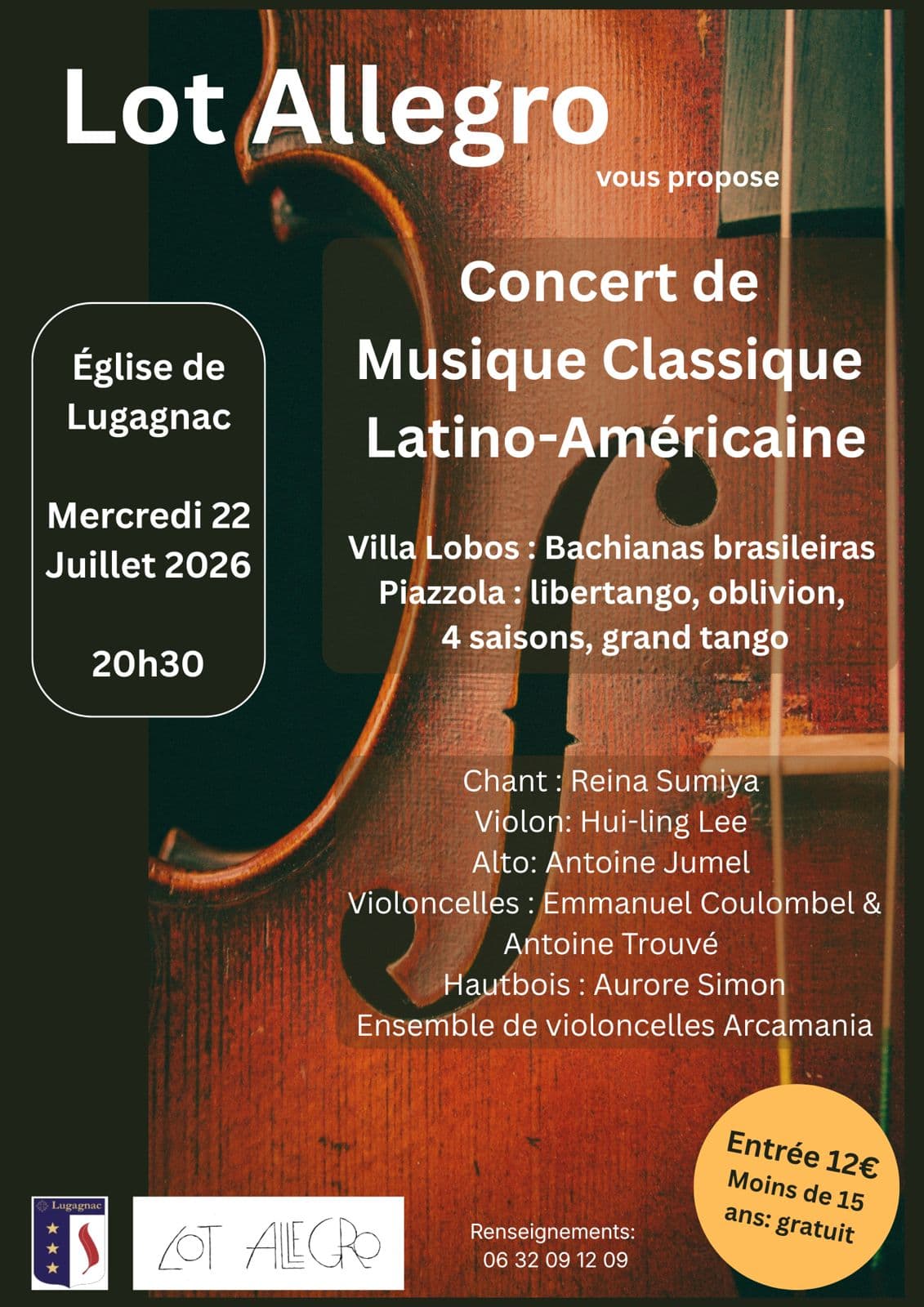 Concert Lot Allegro à Lugagnac
