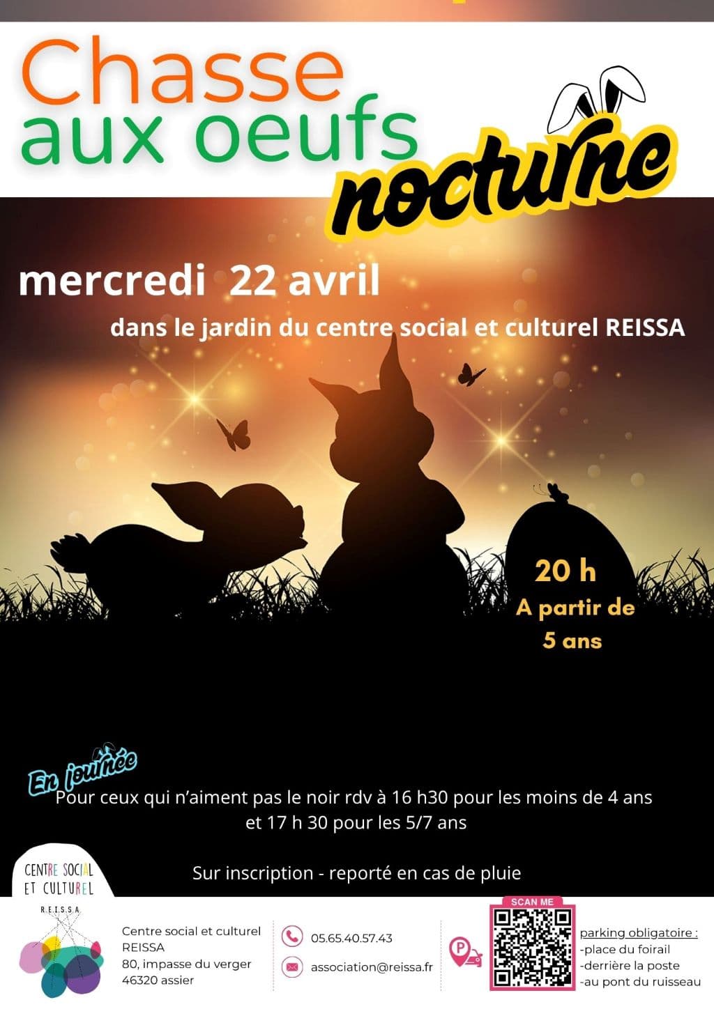 chassa aux oeufs nocturne 2026