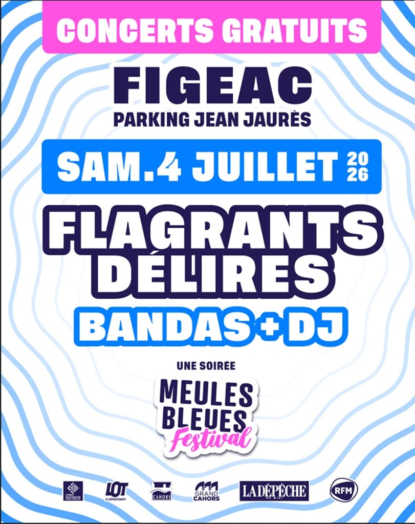 Soirée concerts à Figeac : "La balade Meule Bleue"