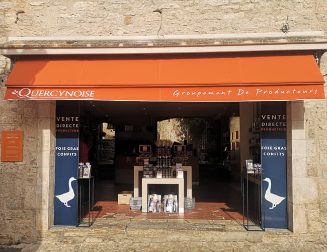 facade boutique rocamadour