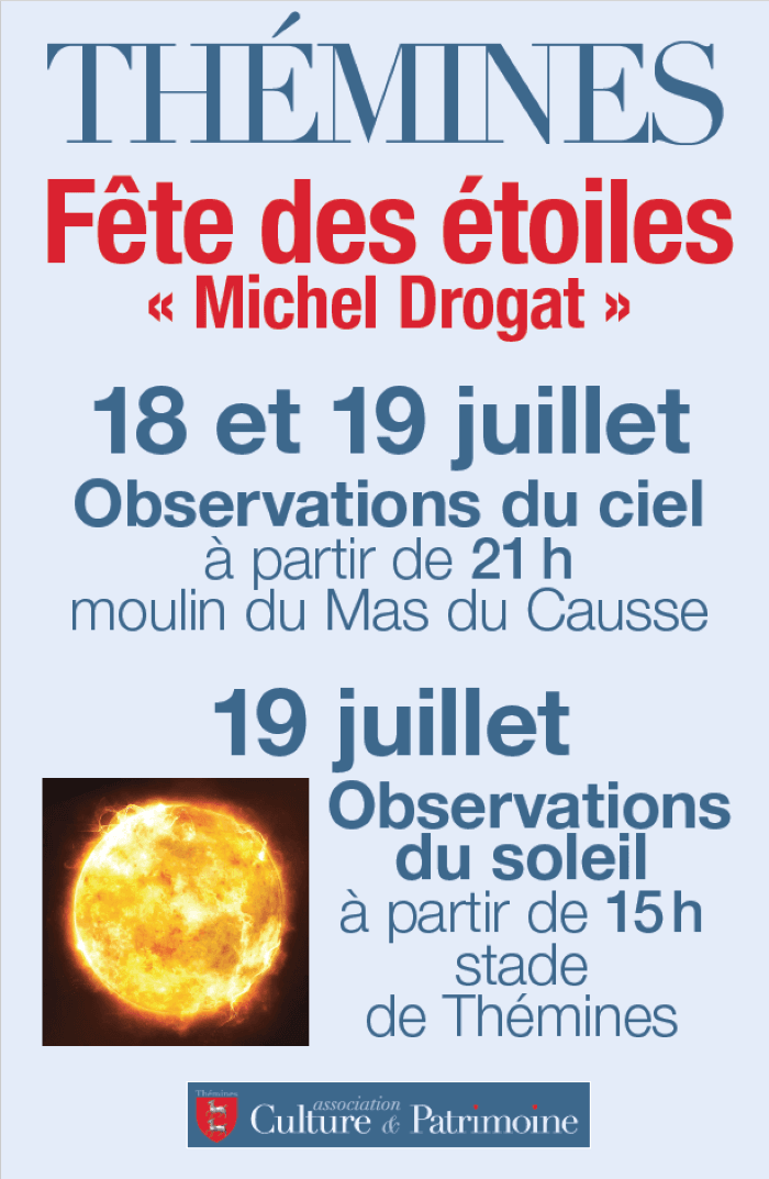 Fête des Étoiles et du Soleil à Thémines