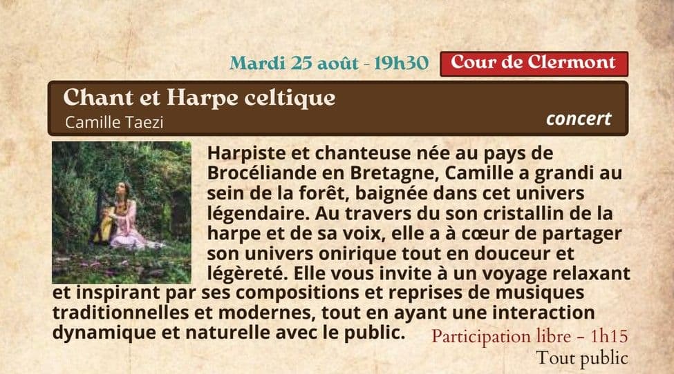 harpe concert