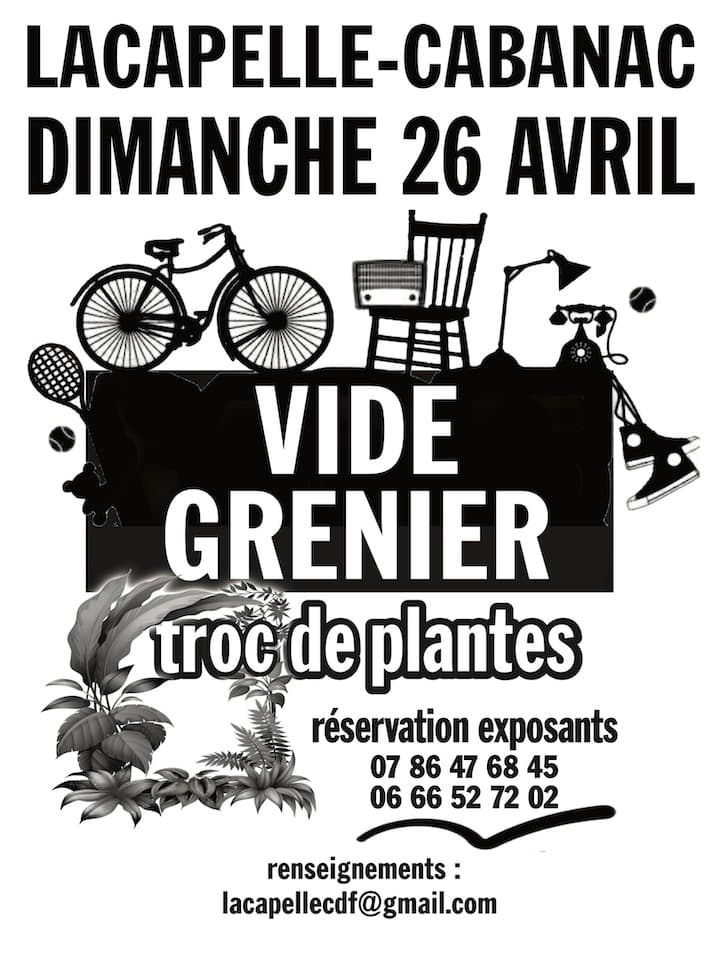 vide grenier 26 avril