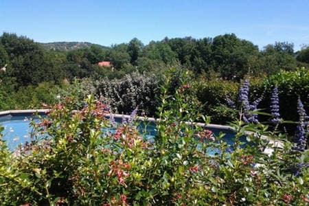 vue piscine